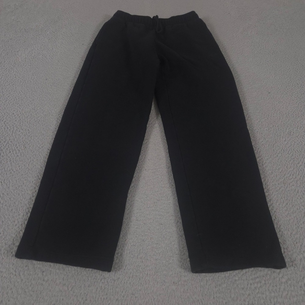 Aritzia Sweatpants Womens 2XS Black Cozy Sweatfleece Mega Straight Leg Pant Gym